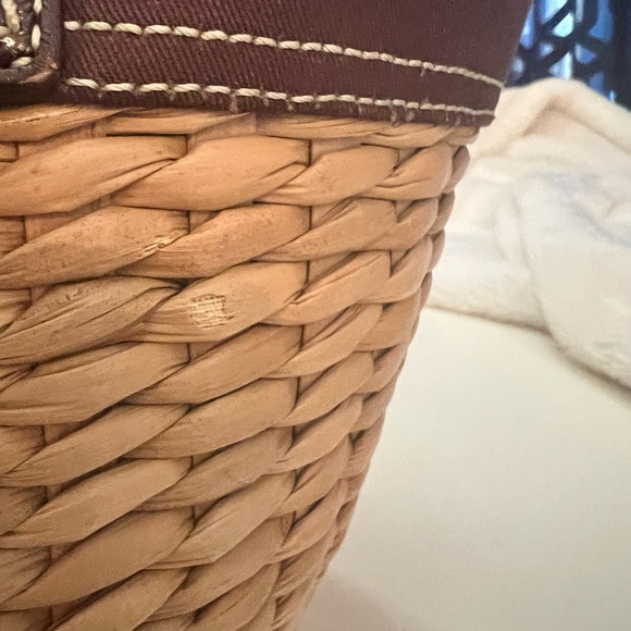 Coach wicker bag - Picture 10 of 14